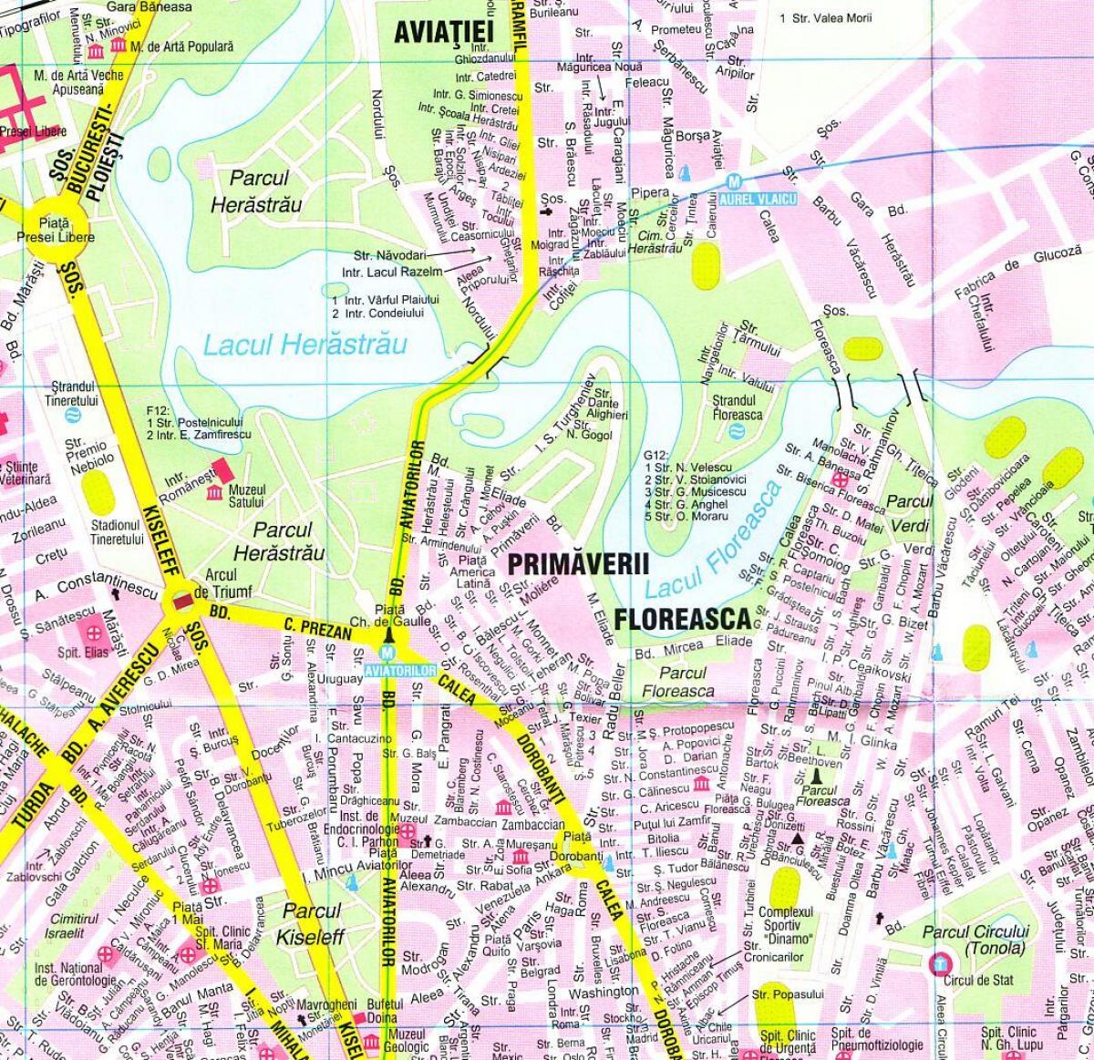 stadsrundtur i bukarest karta