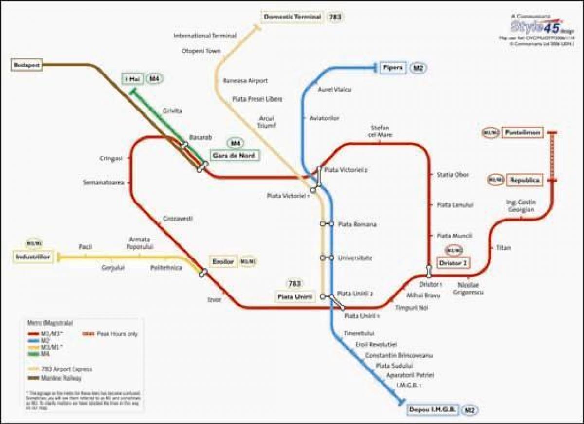 Karta över bukarest buss 