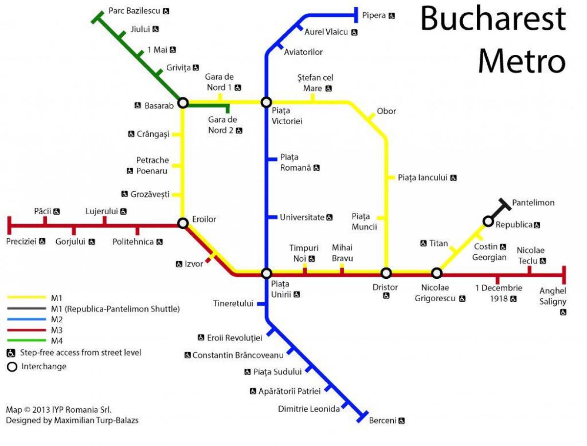 Karta över bukarest kollektivtrafik 