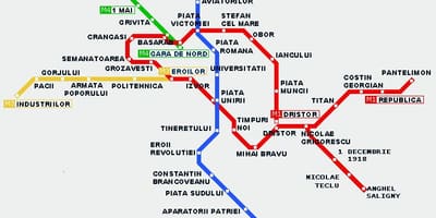 Spårvagn karta bukarest