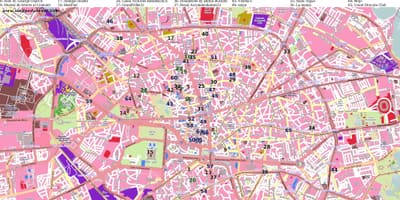 Bukarest street map